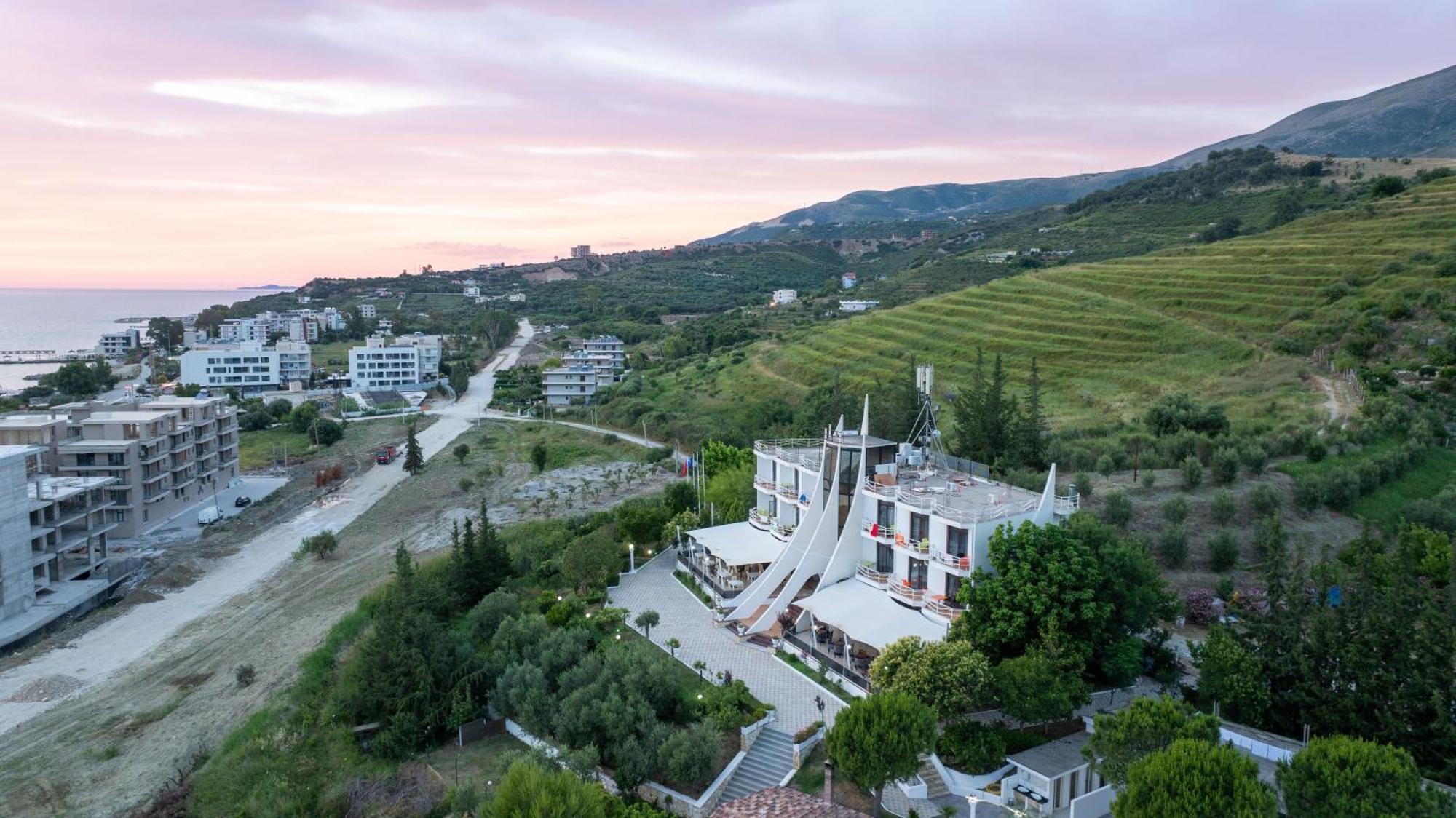 Edva Resort Vlorë Exterior foto