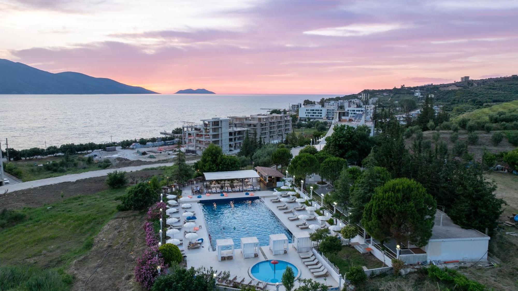 Edva Resort Vlorë Exterior foto