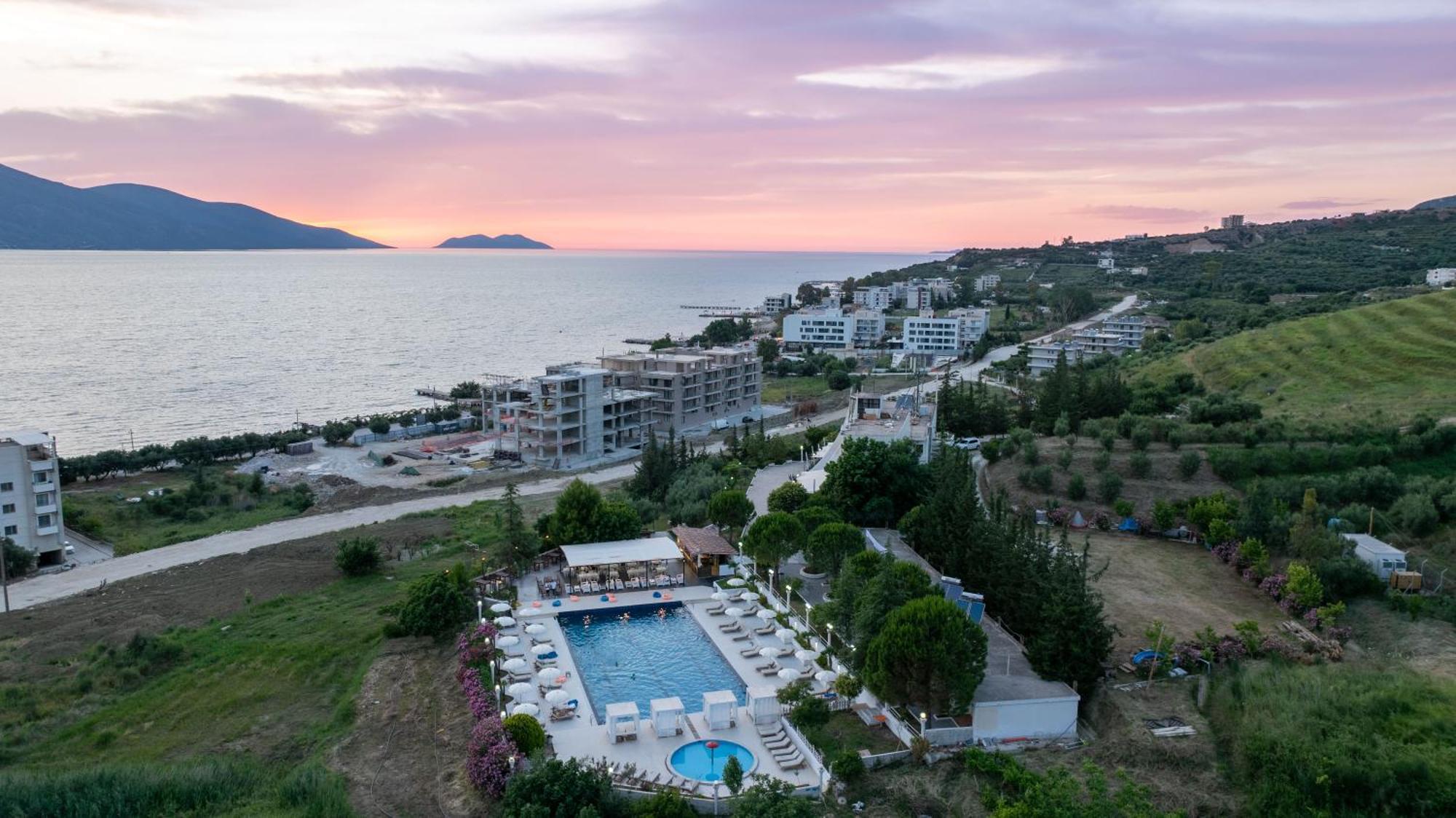 Edva Resort Vlorë Exterior foto